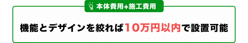 カーポートの設置費用